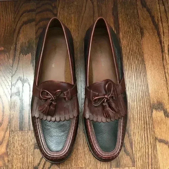 Johnston & Murphy Aragon Kiltie Tassel Loafter Men’s 13 M Black/Brown 20 0592 main image 13